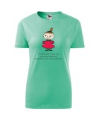 Koszulka damska CODZIENNIE BUDZĘ SIĘ SYMPATYCZNIEJSZA