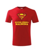 Koszulka dziecięca SUPER CÓRKA