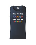 Top męski NIE POTRZEBUJE GOOGLE