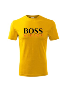 Koszulka męska z nadrukiem "BOSS"