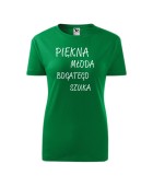 Koszulka damska PIĘKNA MŁODA BOGATEGO SZUKA