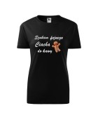 Koszulka damska SZUKAM FAJNEGO CIACHA DO KAWY