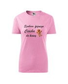 Koszulka damska SZUKAM FAJNEGO CIACHA DO KAWY