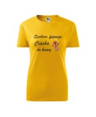 Koszulka damska SZUKAM FAJNEGO CIACHA DO KAWY