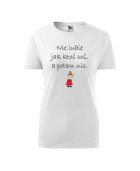 Koszulka damska NIE LUBIĘ JAK KTOŚ COŚ, A POTEM NIC (MAŁA MI)