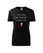 Koszulka damska NIE LUBIĘ JAK KTOŚ COŚ, A POTEM NIC (MAŁA MI)