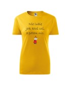 Koszulka damska NIE LUBIĘ JAK KTOŚ COŚ, A POTEM NIC (MAŁA MI)