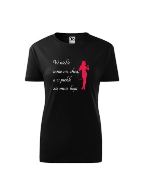 Koszulka damska W NIEBIE...