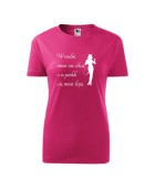 Koszulka damska W NIEBIE MNIE NIE CHCĄ, A W PIEKLE SIĘ MNIE BOJĄ