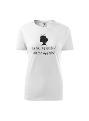 Koszulka damska LEPIEJ SIĘ...