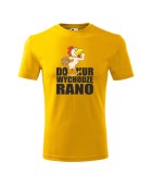 Koszulka męska DO KUR WYCHODZĘ RANO