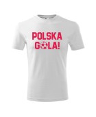 Koszulka męska (przód + tył) POLSKA GOLA!