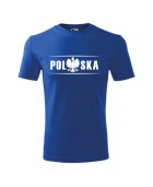 Koszulka męska (przód + tył) POLSKA