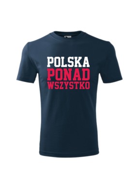 Koszulka męska POLSKA PONAD...