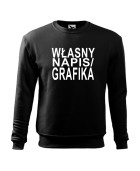 Bluza męska Z WŁASNYM NADRUKIEM