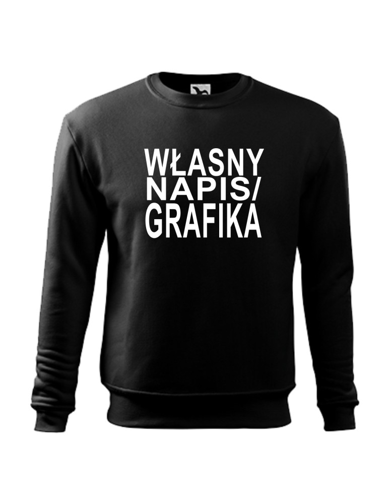 Bluza męska Z WŁASNYM NADRUKIEM