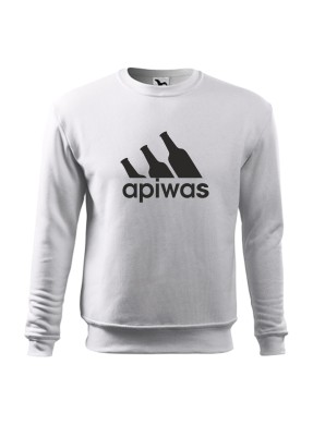 Bluza ze śmiesznym nadrukiem "APIWAS"