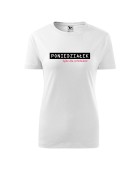 Koszulka damska z nadrukiem "PONIEDZIAŁEK - TYLKO DLA OCHOTNIKÓW"