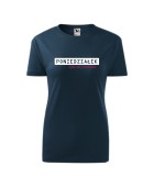 Koszulka damska z nadrukiem "PONIEDZIAŁEK - TYLKO DLA OCHOTNIKÓW"