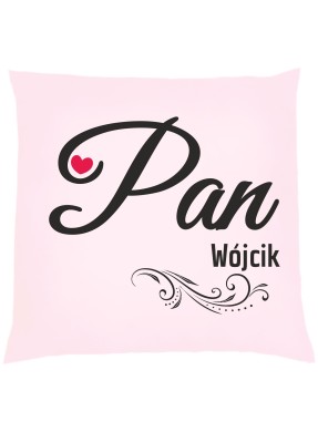 Poduszka z nadrukiem "PAN"