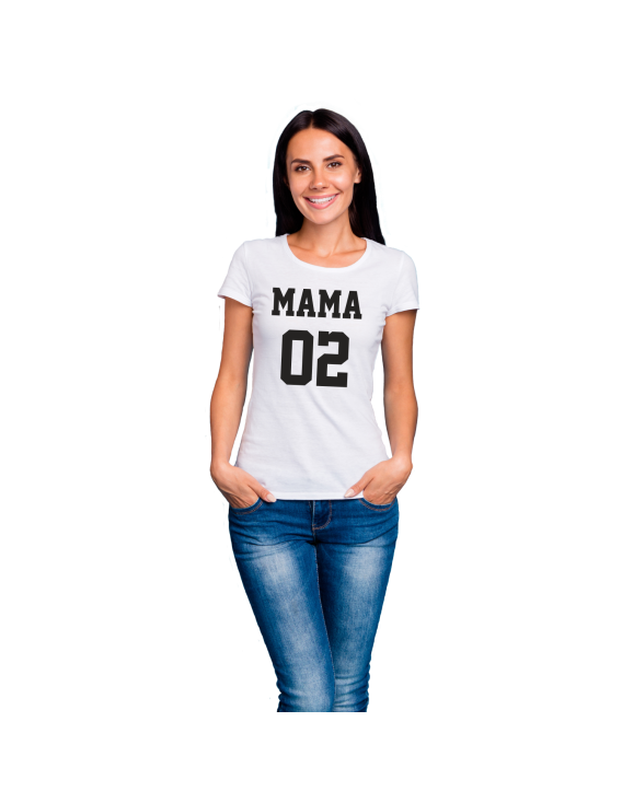 Koszulka damska z nadrukiem MAMA 02
