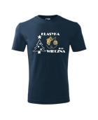 Koszulka męska z nadrukiem KLASYKA JEST WIECZNA