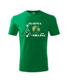 Koszulka męska z nadrukiem KLASYKA JEST WIECZNA