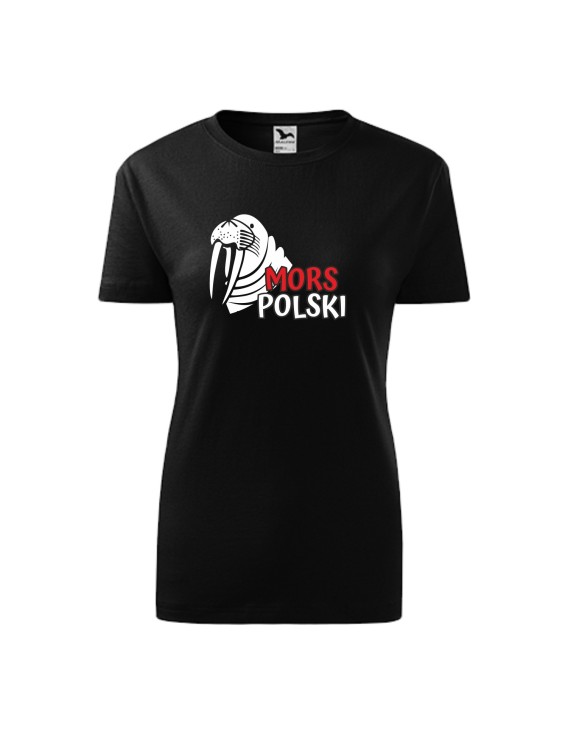 Koszulka damska z nadrukiem
"MORS POLSKI"