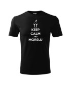 Koszulka męska z nadrukiem KEEP CALM AND MORSUJ