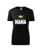 Koszulka damska z nadrukiem:
"ROYAL FAMILY MAMA"