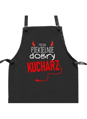 Fartuch kuchenny PIEKIELNIE DOBRY KUCHARZ