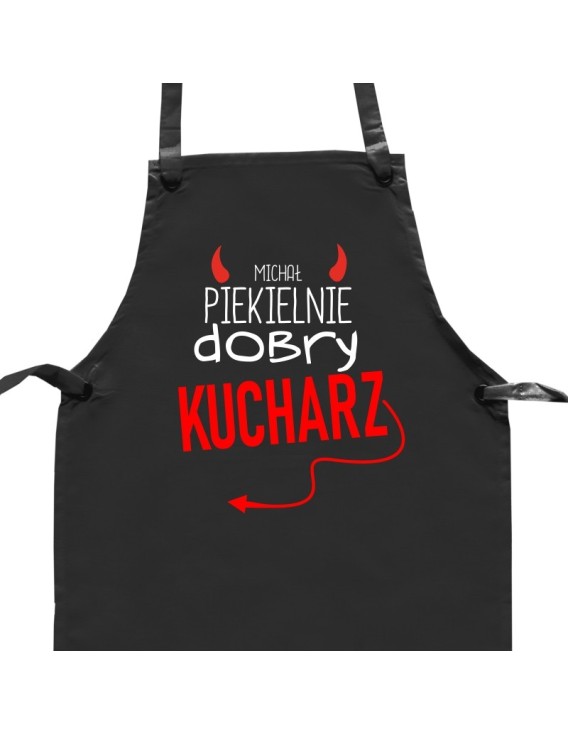 Fartuch kuchenny PIEKIELNIE DOBRY KUCHARZ