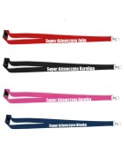 Smycz z nadrukiem SUPER DZIEWCZYNA + IMIĘ