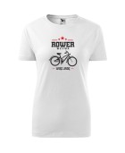 Koszulka damska ROWER WZYWA WIĘC JADĘ