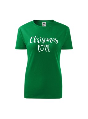Koszulka damska z nadrukiem CHRISTMAS LOVE