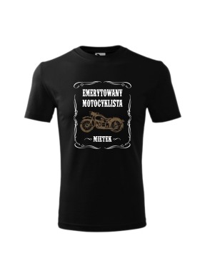 Koszulka męska EMERYTOWANY MOTOCYKLISTA