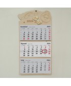 Kalendarz trójdzielny dla BABCI
