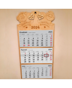 Kalendarz trójdzielny dla BABCI I DZIADKA