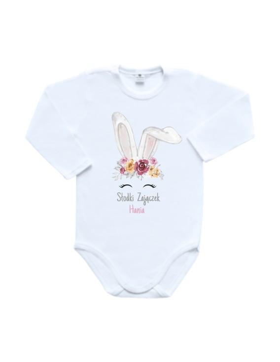 Body dziecięce SŁODKI ZAJĄCZEK