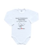 Body dziecięce NASZ PIERWSZY DZIEŃ TATY