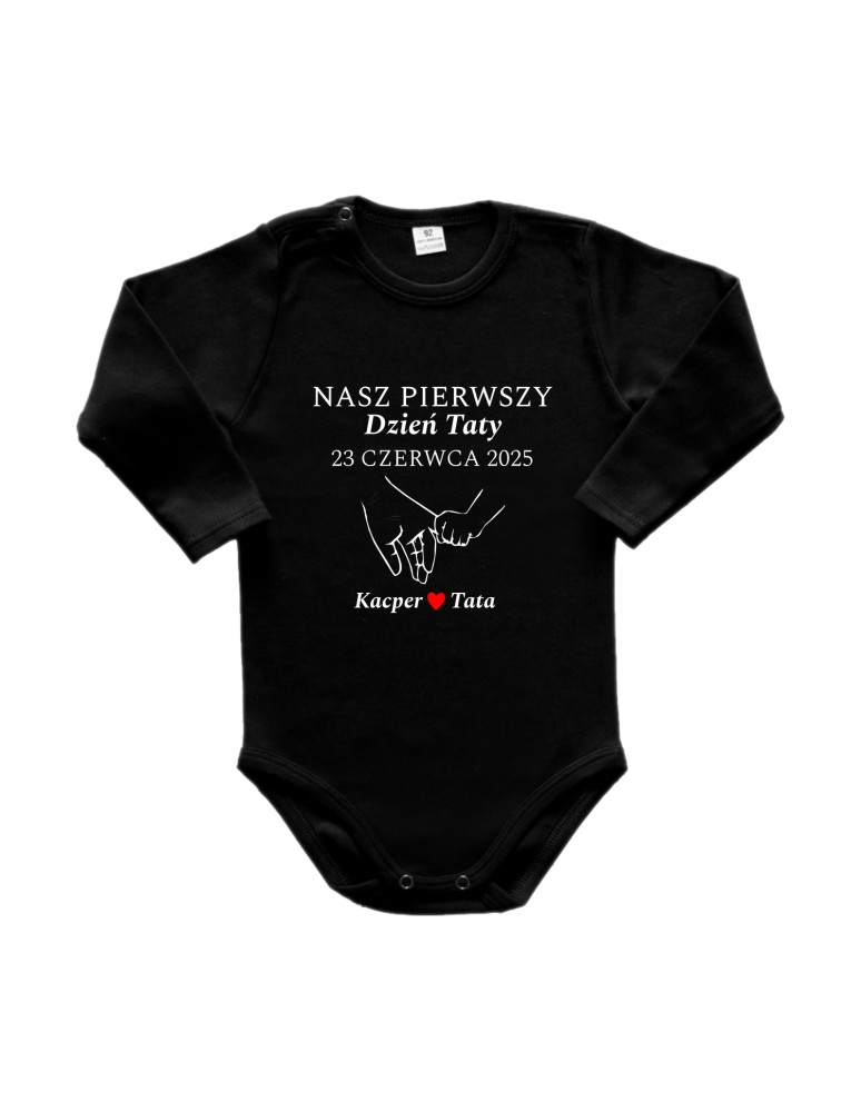 Body dziecięce NASZ PIERWSZY DZIEŃ TATY
