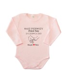 Body dziecięce NASZ PIERWSZY DZIEŃ TATY