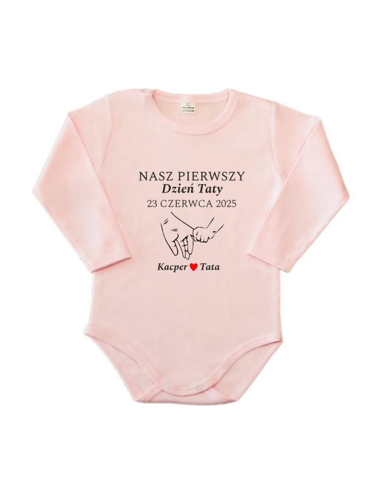 Body dziecięce NASZ PIERWSZY DZIEŃ TATY