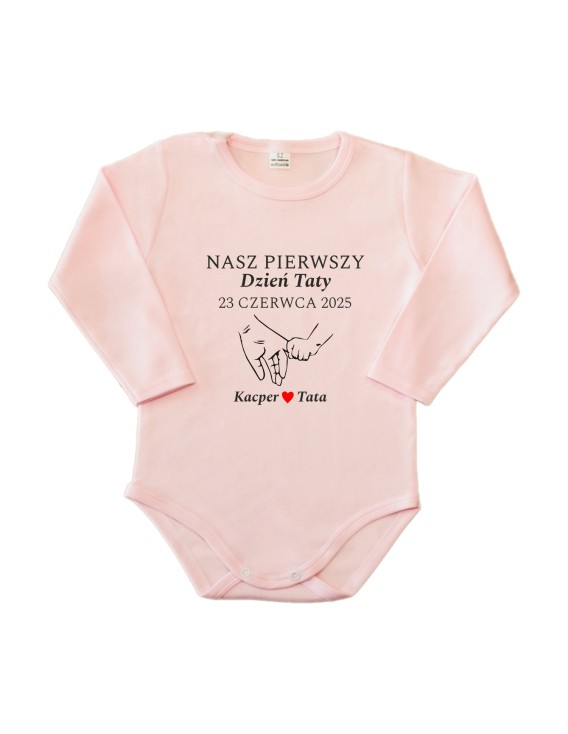 Body dziecięce NASZ PIERWSZY DZIEŃ TATY