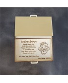 Drewniana pamiątka na 1 urodziny