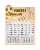 Kalendarz dla najlepszego PIŁKARZA