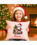 Poduszka MIKOŁAJ Z RENIFERKIEM