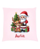 Poduszka MIKOŁAJ Z RENIFERKIEM