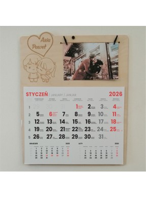 Kalendarz dla par ze...