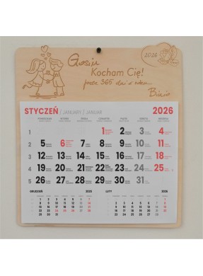 Kalendarz dla par na...